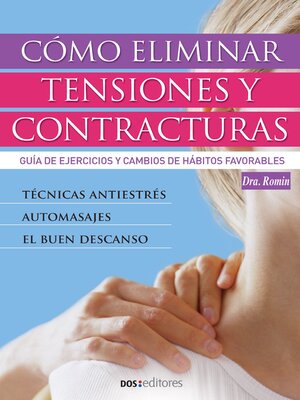 cover image of Cómo eliminar tensiones y contracturas